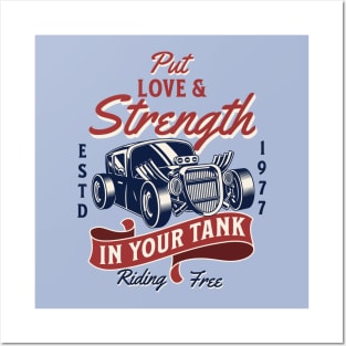 Love & Strength- In your tank Posters and Art